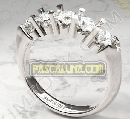 Ring WBRD106 Kimfook Perhiasan Elegan dengan Pesona