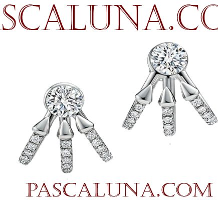 Tiffany Titan Setting by Pharrell Williams Diamond Earring Jackets