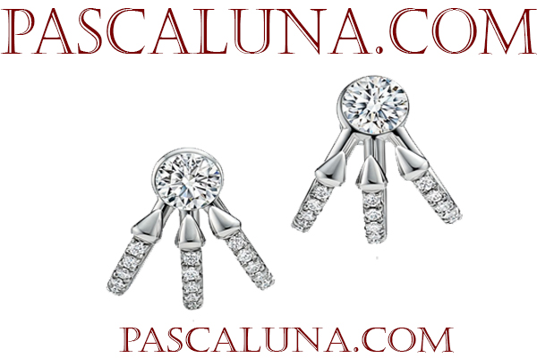 Tiffany Titan Setting by Pharrell Williams Diamond Earring Jackets