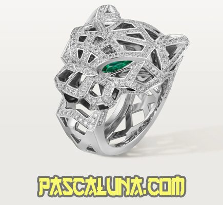 Panthère de Cartier Ring, Paved Simbol Kemewahan